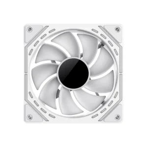 Кулер для корпусу GAMEMAX 120 мм, 4pin(M/F)/3pin(M/F), ARGB, PWM, білий, реверсивний FN12A-S2I-RW (FN12A-S2I-RW ) UA