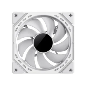 Кулер для корпусу GAMEMAX 120 мм, 4pin(M/F)/3pin(M/F), ARGB, PWM, білий FN12A-S2I-W FN12A-S2I-W UA