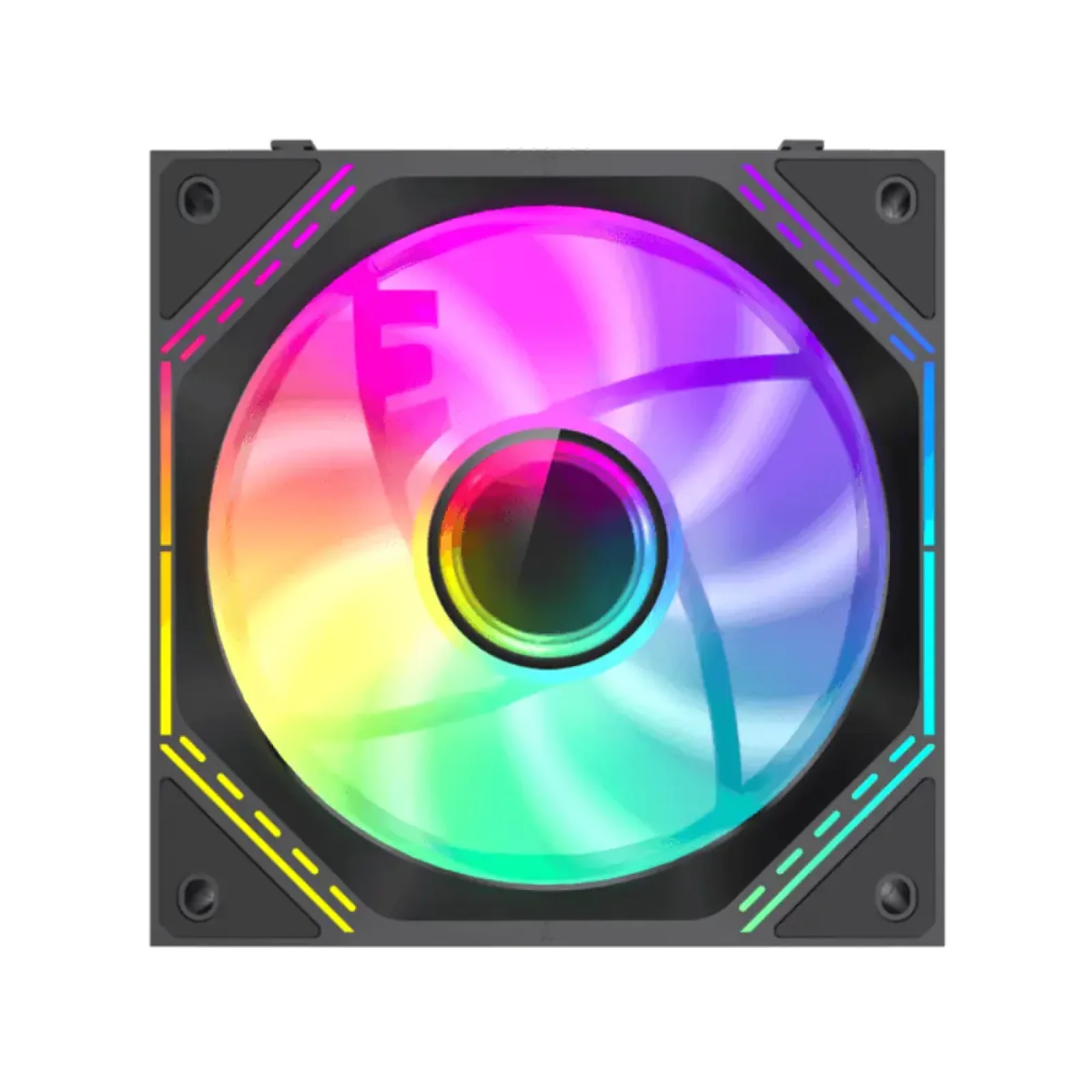 Кулер для корпусу GAMEMAX КІТ 3х120мм,4pin(M/F)/3pin(M/F) , ARGB, PWM, чорна рамка FN12A-S3I (FN12A-S3I ) UA