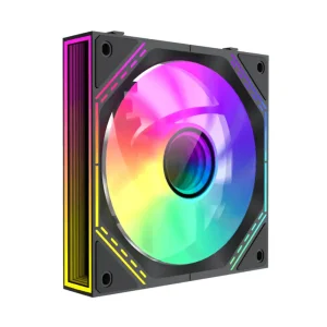 Кулер для корпусу GAMEMAX КІТ 3х120мм,4pin(M/F)/3pin(M/F) , ARGB, PWM, чорна рамка FN12A-S3I (FN12A-S3I ) UA