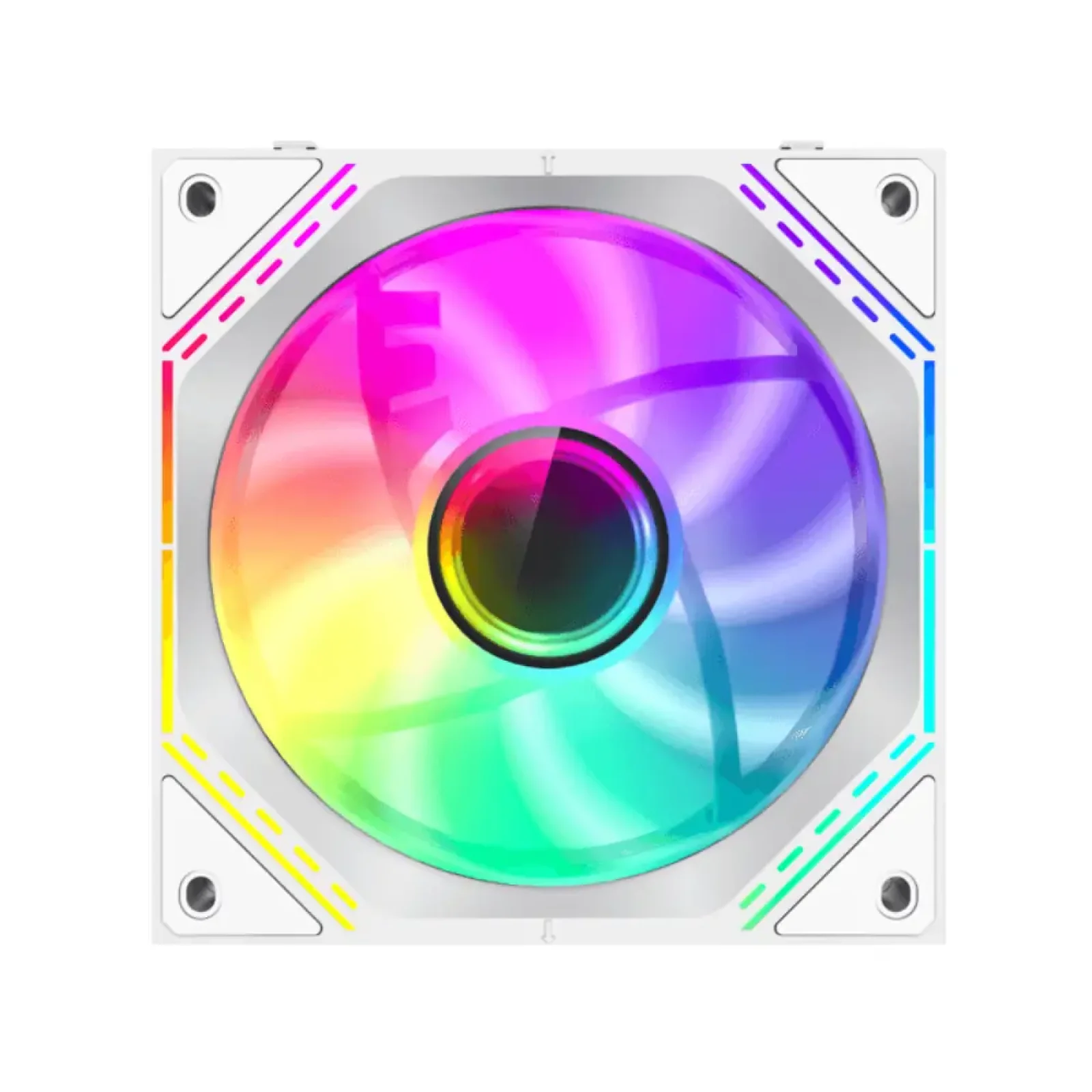 Кулер для корпусу GAMEMAX КІТ 3х120мм,4pin(M/F)/3pin(M/F) , ARGB, PWM, білий, FN12A-S3I-W UA