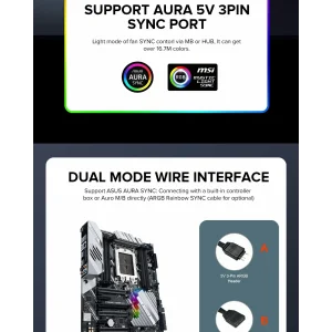 Кулер для корпусу GAMEMAX 120 мм, 3pin(M/F)/3+4pin Molex ARGB, чорна рамка FN-12Rainbow-Q-Infinity (FN-12Rainbow-Q-Infinity ) UA