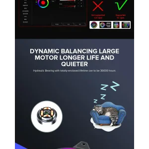 Кулер для корпусу GAMEMAX 120 мм, 3pin(M/F)/3+4pin Molex ARGB, чорна рамка FN-12Rainbow-Q-Infinity (FN-12Rainbow-Q-Infinity ) UA
