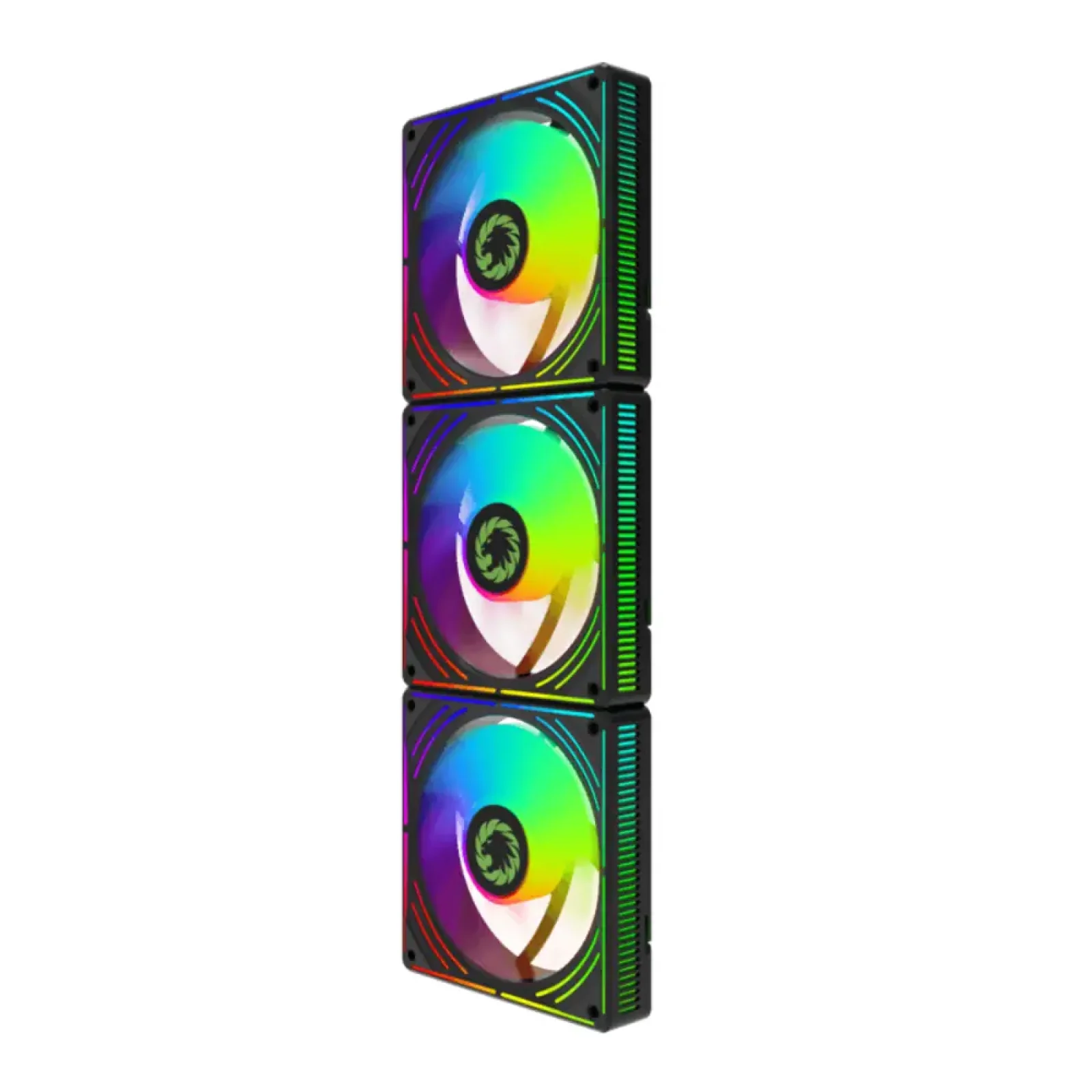 Кулер для корпусу GAMEMAX 120мм КІТ 3*120мм mm Black frame ARGB Fan 3 in 1 Kit RA300 BK UA