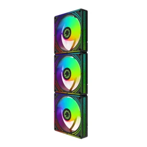Кулер для корпусу GAMEMAX 120мм КІТ 3*120мм mm Black frame ARGB Fan 3 in 1 Kit RA300 BK UA