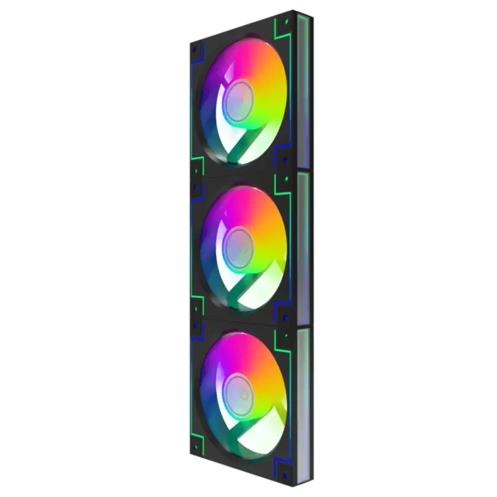 Кулер для корпусу GAMEMAX 120мм КІТ 3*120мм mm Black frame ARGB Fan 3 in 1 Kit RD300 BK UA