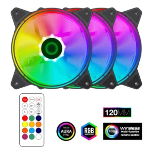 Кулер для корпусу GAMEMAX 120мм КІТ 3*120мм oling kit RQ 300 UA