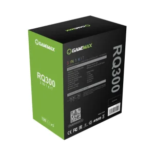 Кулер для корпусу GAMEMAX 120мм КІТ 3*120мм oling kit RQ 300 UA