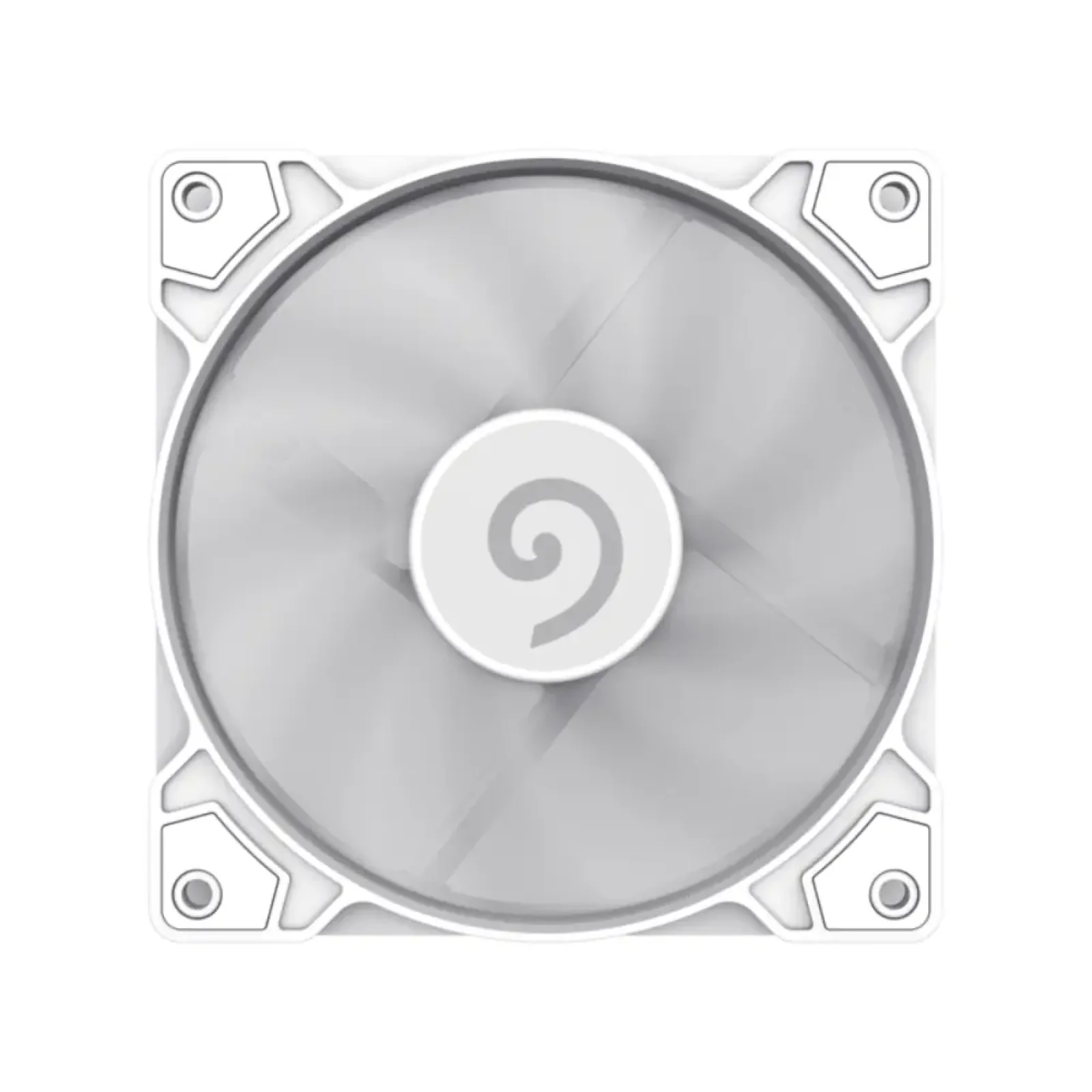 Кулер для корпусу GAMEMAX 120 мм, 4pin(M/F), 800~1600 rpm, MAX-30dB, PWM, білий, GMX-WFWT-PWM UA