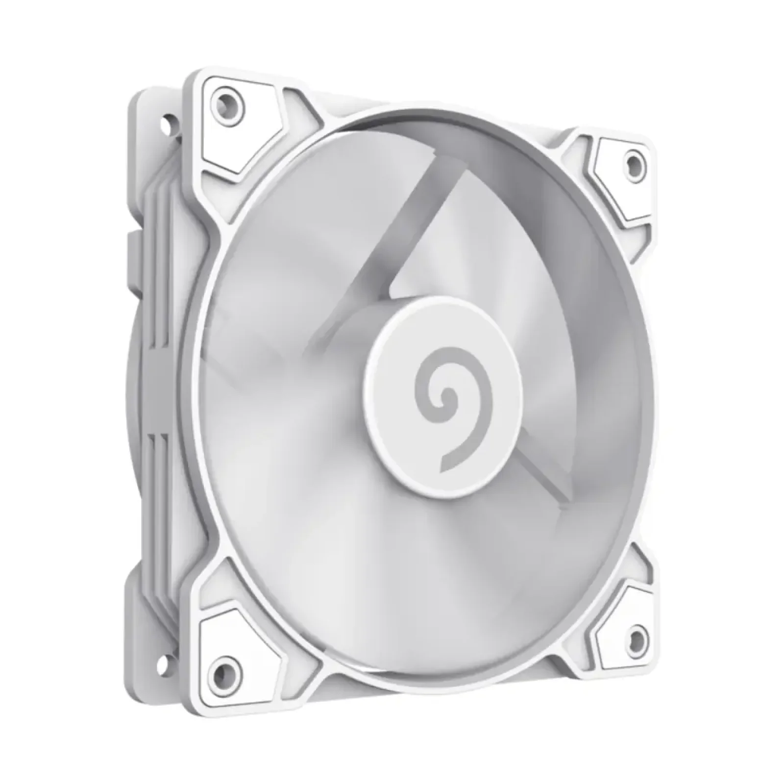 Кулер для корпусу GAMEMAX 120 мм, 4pin(M/F), 800~1600 rpm, MAX-30dB, PWM, білий, GMX-WFWT-PWM UA