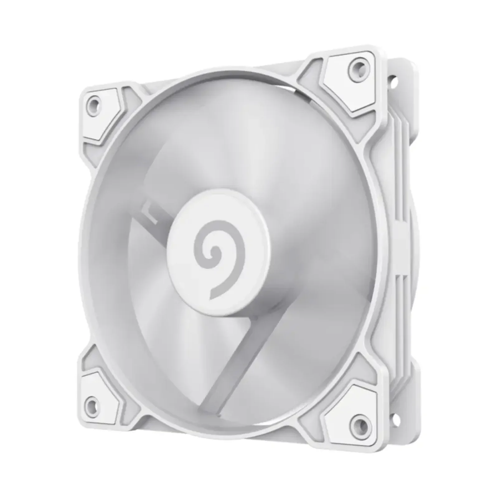 Кулер для корпусу GAMEMAX 120 мм, 4pin(M/F), 800~1600 rpm, MAX-30dB, PWM, білий, GMX-WFWT-PWM UA