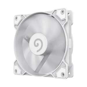 Кулер для корпусу GAMEMAX 120 мм, 4pin(M/F), 800~1600 rpm, MAX-30dB, PWM, білий, GMX-WFWT-PWM UA