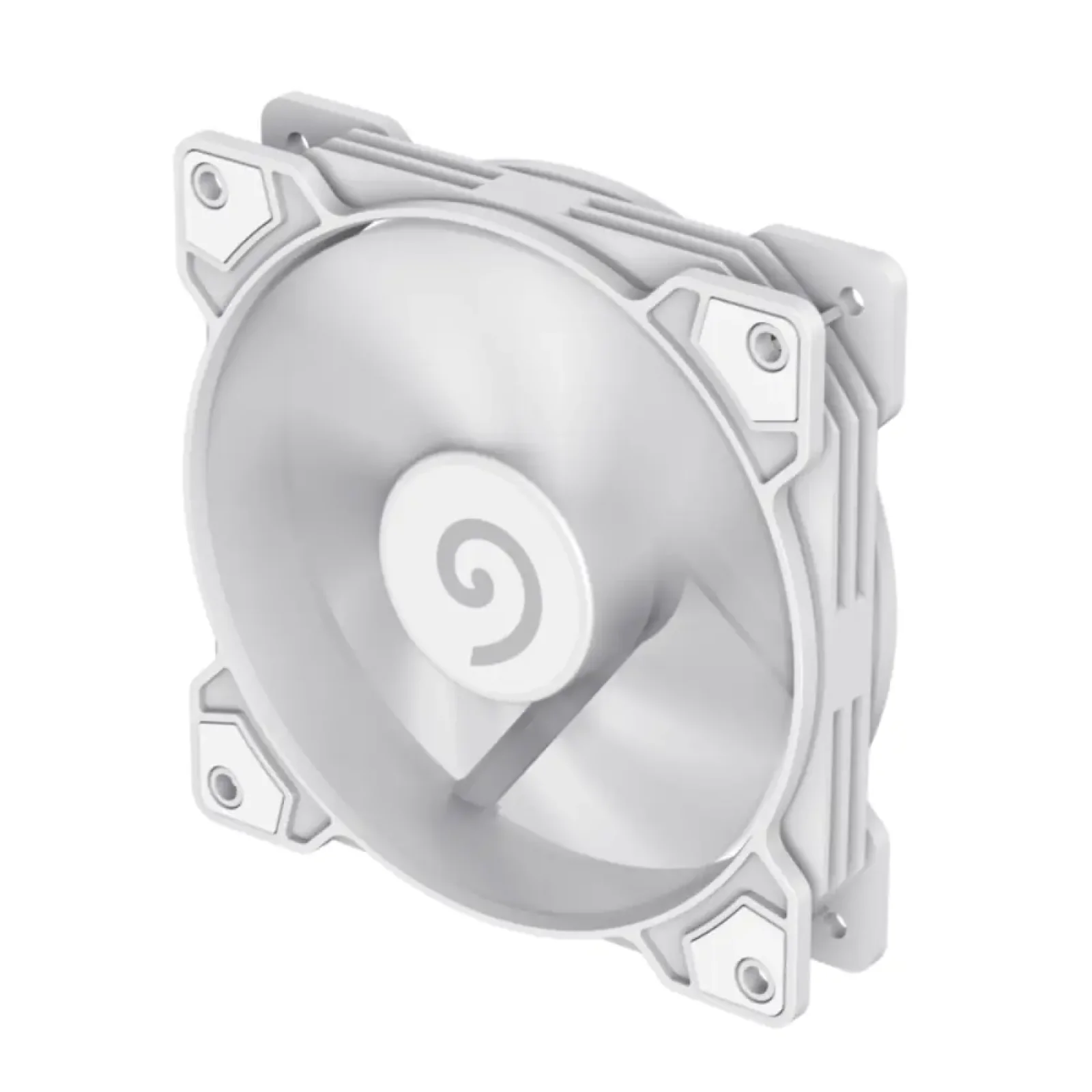 Кулер для корпусу GAMEMAX 120 мм, 4pin(M/F), 800~1600 rpm, MAX-30dB, PWM, білий, GMX-WFWT-PWM UA