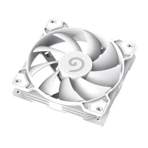 Кулер для корпусу GAMEMAX 120 мм, 4pin(M/F), 800~1600 rpm, MAX-30dB, PWM, білий, GMX-WFWT-PWM UA