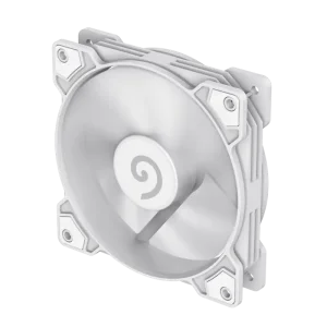 Кулер для корпусу GAMEMAX 120 мм, 4pin(M/F), 800~1600 rpm, MAX-30dB, PWM, білий, GMX-WFWT-PWM UA