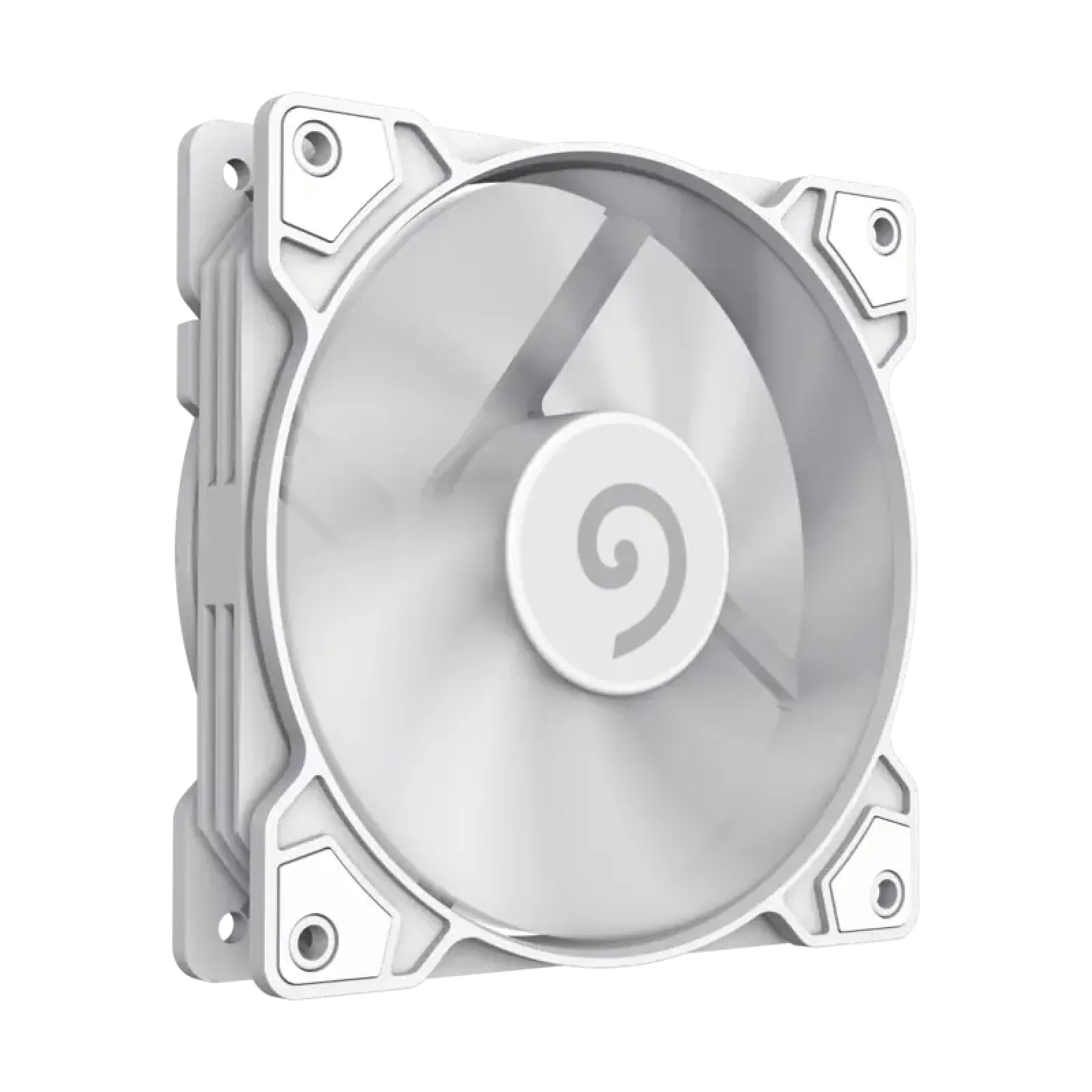 Кулер для корпусу GAMEMAX 120 мм, 4pin(M/F), 800~1600 rpm, MAX-30dB, PWM, білий, GMX-WFWT-PWM UA