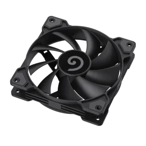Кулер для корпуса GAMEMAX 120 мм, 4pin(M/F), 800~1600 rpm, MAX-30dB, PWM, чорний GMX-WFBK-PWM UA