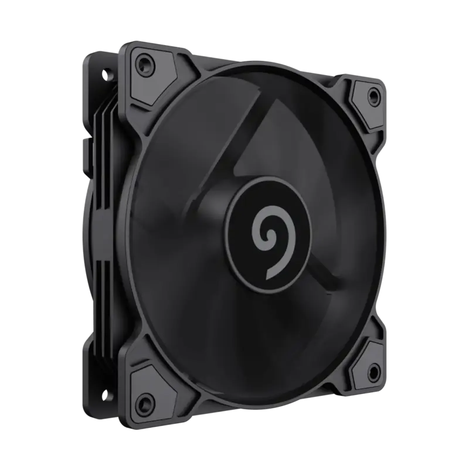 Кулер для корпуса GAMEMAX 120 мм, 4pin(M/F), 800~1600 rpm, MAX-30dB, PWM, чорний GMX-WFBK-PWM UA