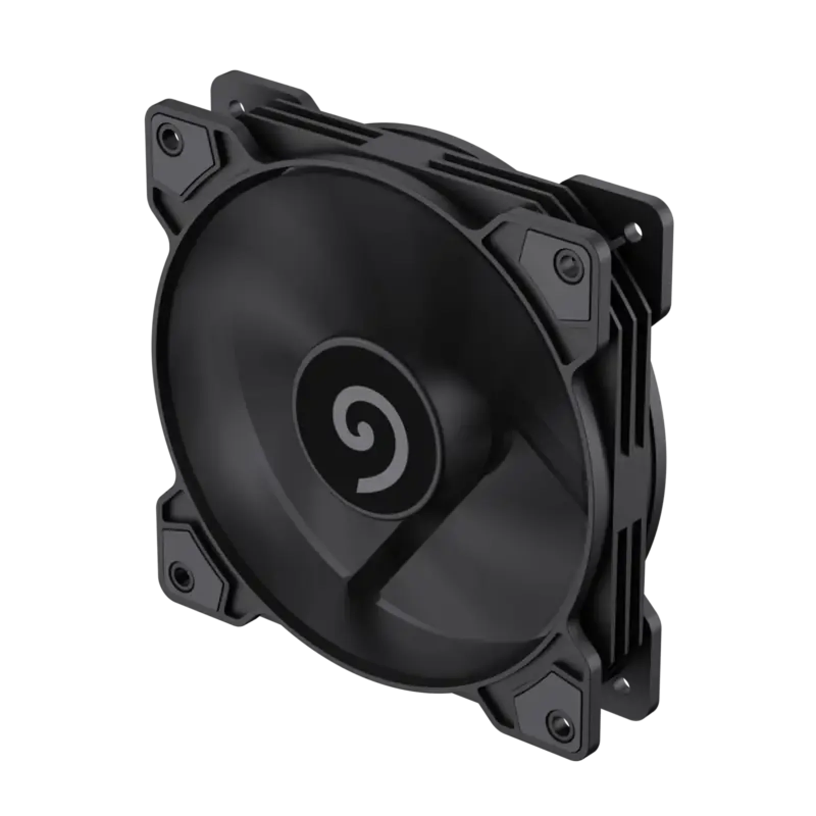 Кулер для корпуса GAMEMAX 120 мм, 4pin(M/F), 800~1600 rpm, MAX-30dB, PWM, чорний GMX-WFBK-PWM UA