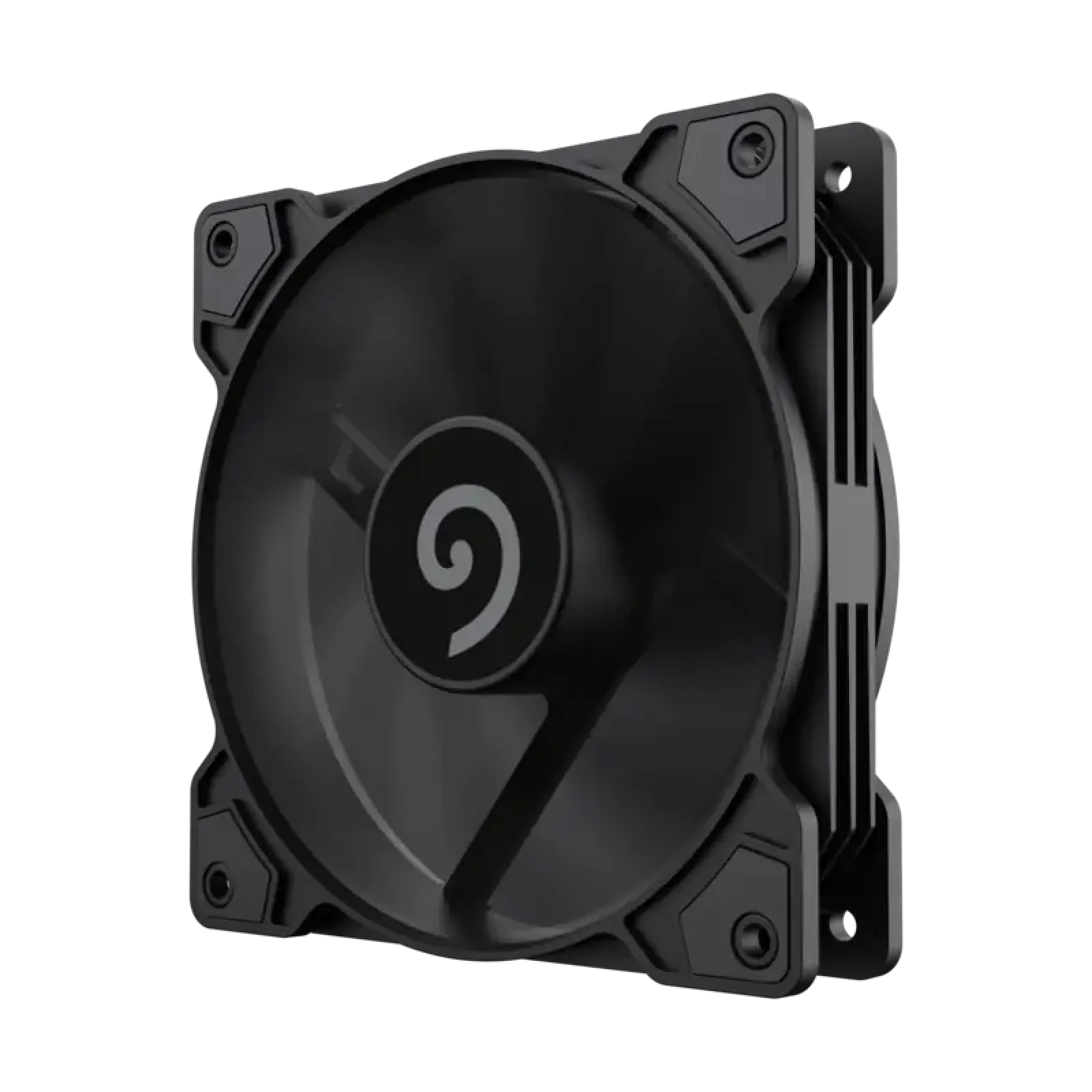 Кулер для корпуса GAMEMAX 120 мм, 4pin(M/F), 800~1600 rpm, MAX-30dB, PWM, чорний GMX-WFBK-PWM UA