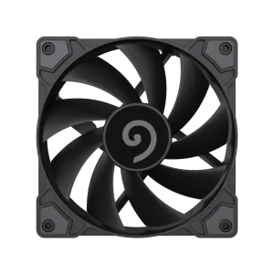 Кулер для корпуса GAMEMAX 120 мм, 4pin(M/F), 800~1600 rpm, MAX-30dB, PWM, чорний GMX-WFBK-PWM UA