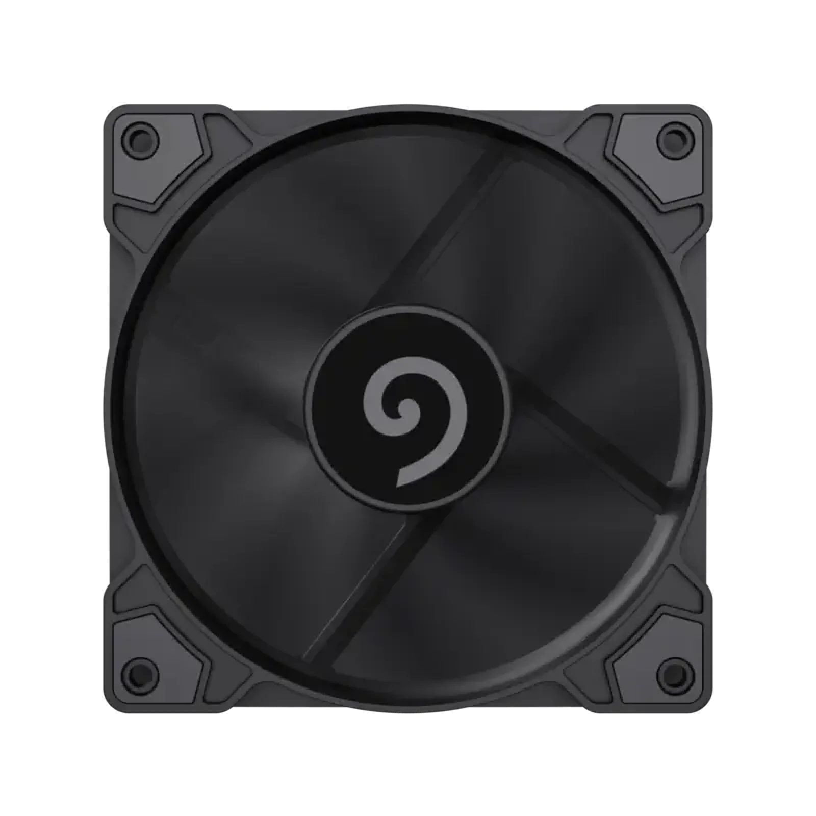 Кулер для корпуса GAMEMAX 120 мм, 4pin(M/F), 800~1600 rpm, MAX-30dB, PWM, чорний GMX-WFBK-PWM UA