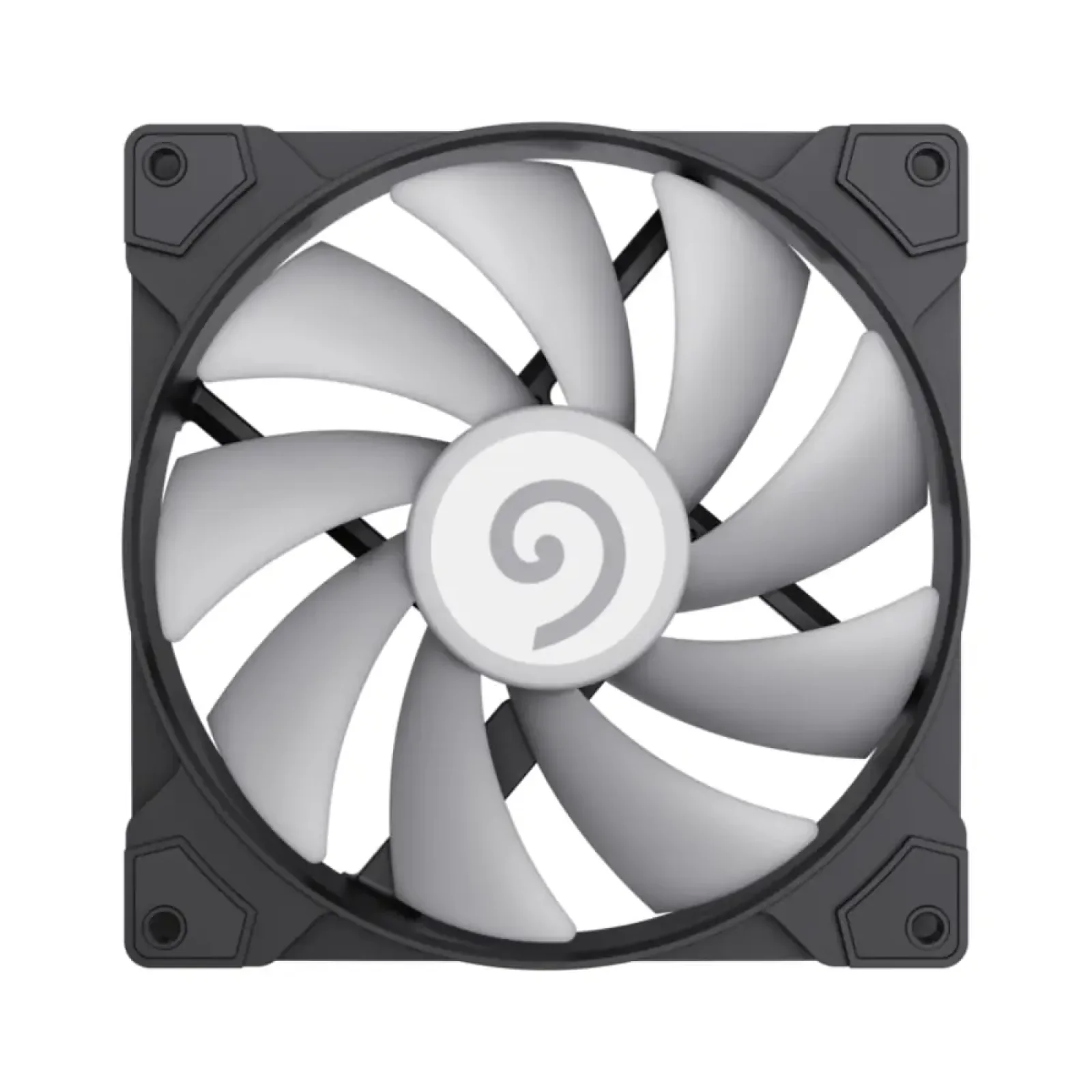 Кулер для корпусу GAMEMAX 140 мм, 4pin(M/F)/3pin(M/F), ARGB, PWM, чорна рамка FN14A-S5 UA