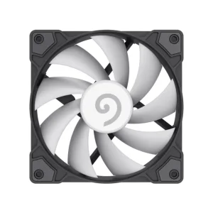 Кулер для корпусу GAMEMAX 120 мм, 4pin(M/F)/3pin(M/F), ARGB, PWM, чорна рамка FN12A-S5 UA