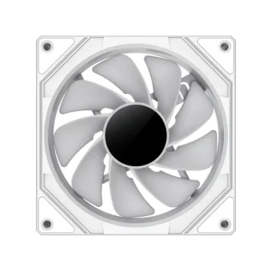 Кулер для корпусу GAMEMAX 120 мм, 4pin(M/F)/3pin(M/F), ARGB, PWM, білий, реверсивний FN12A-S8I-RW UA