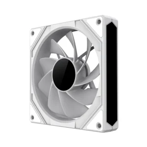 Кулер для корпусу GAMEMAX 120 мм, 4pin(M/F)/3pin(M/F), ARGB, PWM, білий, реверсивний FN12A-S8I-RW UA