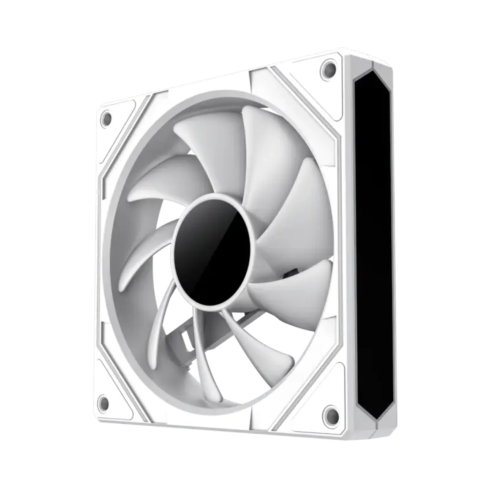 Кулер для корпусу GAMEMAX 120 мм, 4pin(M/F)/3pin(M/F), ARGB, PWM, білий FN12A-S8I-W UA