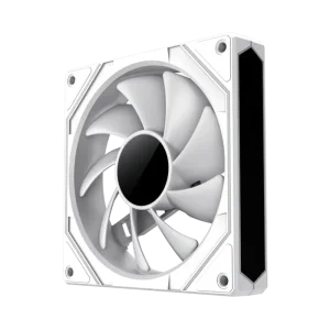 Кулер для корпусу GAMEMAX 120 мм, 4pin(M/F)/3pin(M/F), ARGB, PWM, білий FN12A-S8I-W UA