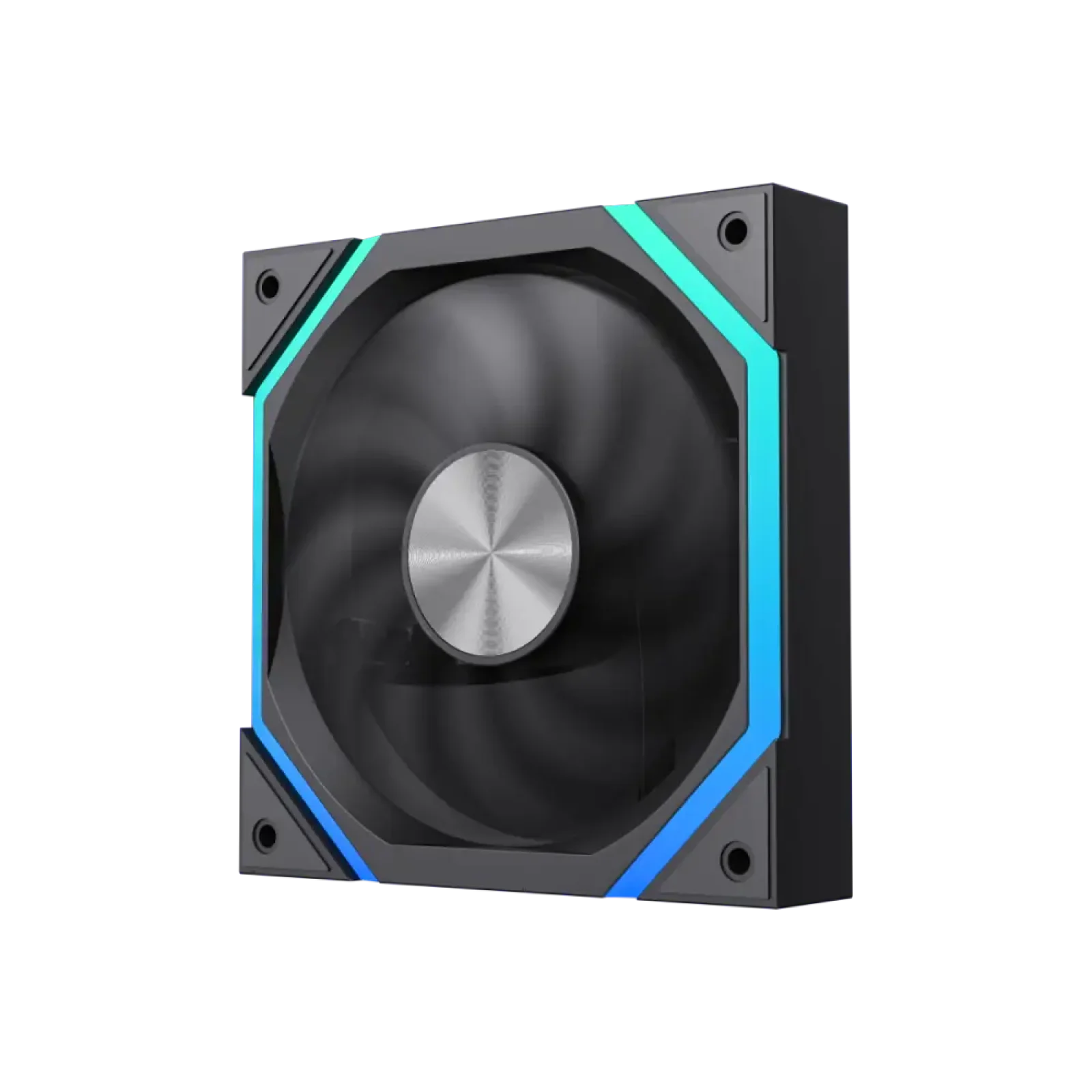 Кулер для корпусу GAMEMAX 120 мм, 4pin(M/F)/3pin(M/F), ARGB, PWM, чорний FN12A-N2 UA