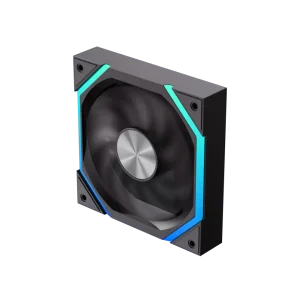 Кулер для корпусу GAMEMAX 120 мм, 4pin(M/F)/3pin(M/F), ARGB, PWM, чорний FN12A-N2 UA