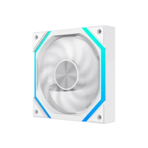 Кулер для корпуса GAMEMAX 120 мм, 4pin(M/F)/3pin(M/F), ARGB, PWM, білий FN12A-N2-W UA