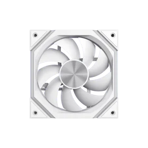 Кулер для корпуса GAMEMAX 120 мм, 4pin(M/F)/3pin(M/F), ARGB, PWM, білий FN12A-N2-W UA