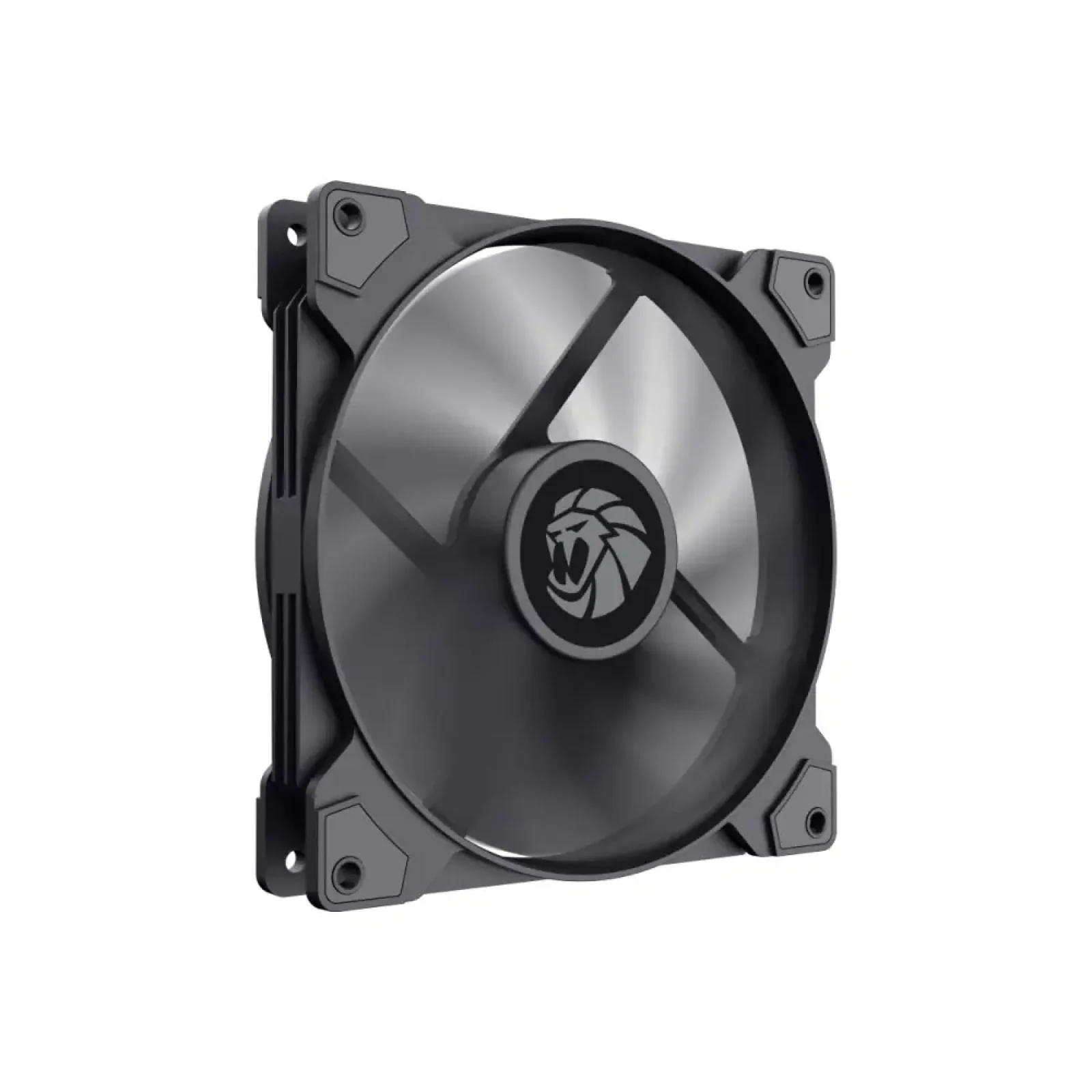 Кулер для корпусу GAMEMAX 140мм 4pin(M/F) PWM Power, 3pin Aura(M/F) GMX-14WFBK-PWM UA