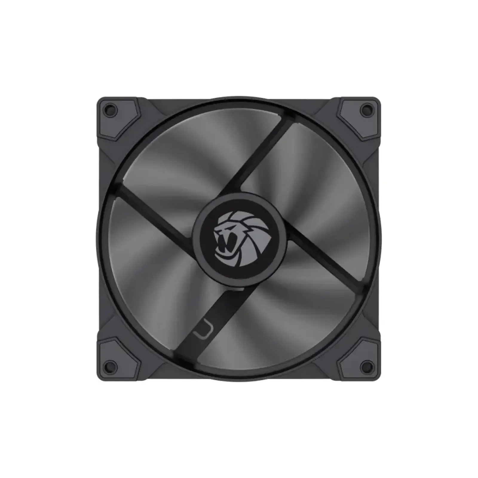 Кулер для корпусу GAMEMAX 140мм 4pin(M/F) PWM Power, 3pin Aura(M/F) GMX-14WFBK-PWM UA