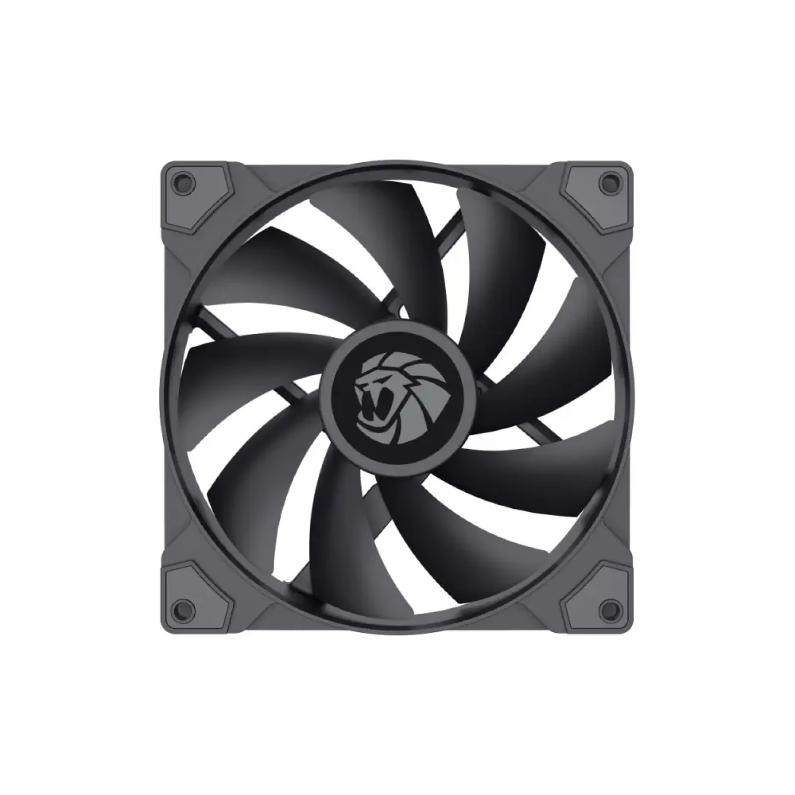 Кулер для корпусу GAMEMAX 140мм 4pin(M/F) PWM Power, 3pin Aura(M/F) GMX-14WFBK-PWM UA