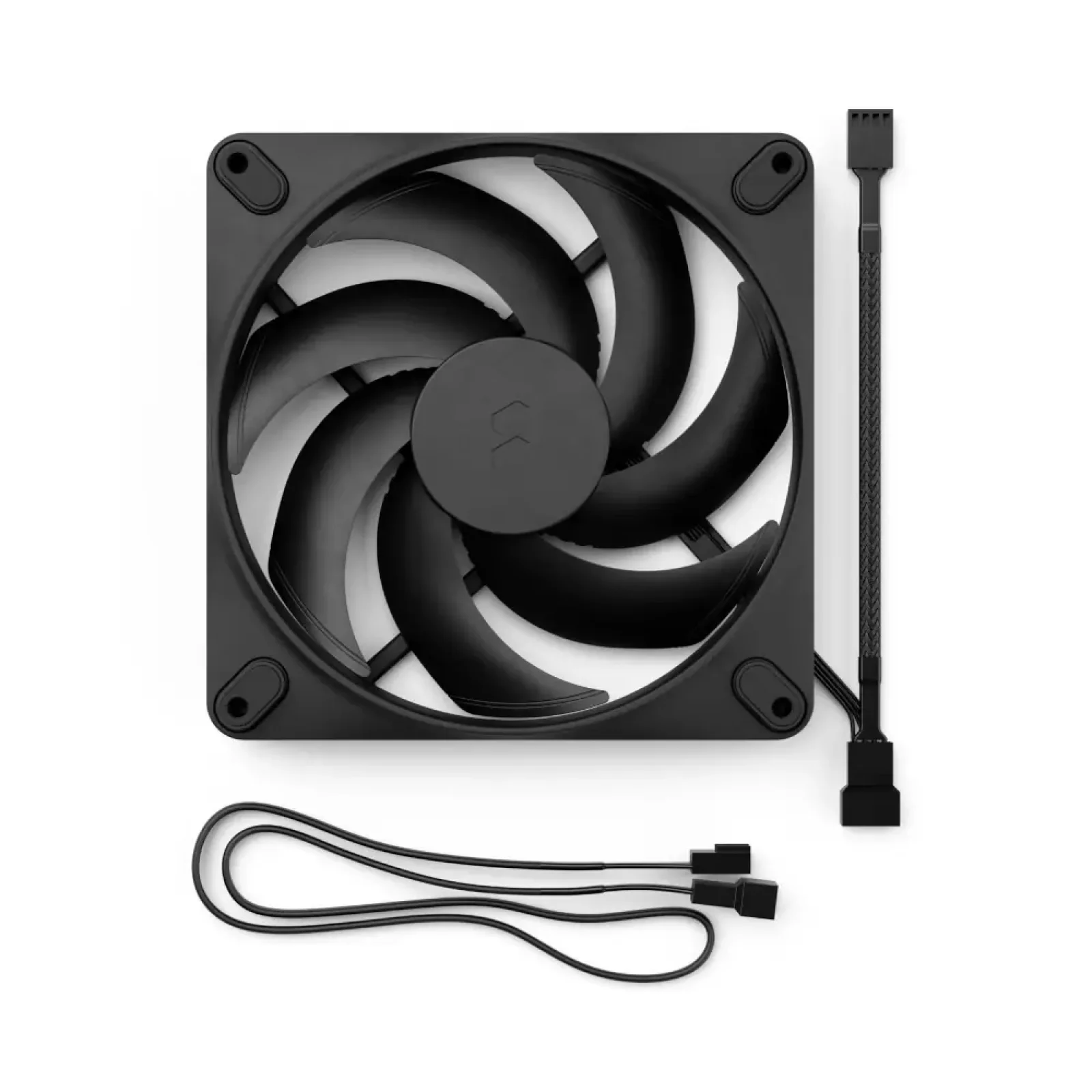 Вентилятор для корпусу FRACTAL DESIGN 140 мм, чорний, PWM, Zero-RPM capability, Momentum 14 Black (FD-F-MO1-1401) UA