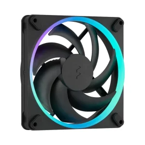 Вентилятор для корпуса FRACTAL DESIGN 140 мм, чорний, ARGB PWM, Zero-RPM capability, Momentum 14 RGB Black (FD-F-MR1-1401) UA