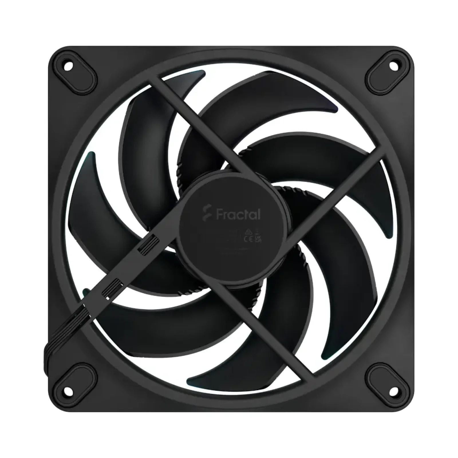 Вентилятор для корпуса FRACTAL DESIGN 140 мм, чорний, ARGB PWM, Zero-RPM capability, Momentum 14 RGB Black (FD-F-MR1-1401) UA