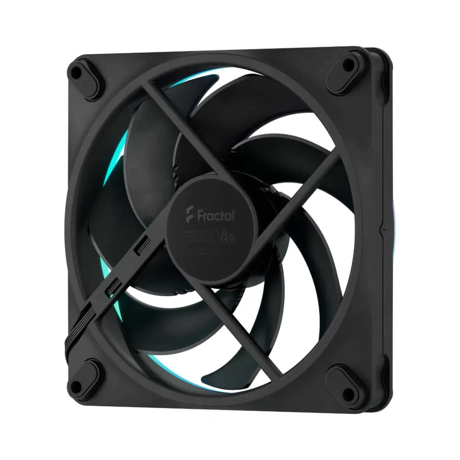 Вентилятор для корпуса FRACTAL DESIGN 140 мм, чорний, ARGB PWM, Zero-RPM capability, Momentum 14 RGB Black (FD-F-MR1-1401) UA