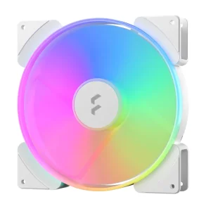 Вентилятор для корпуса FRACTAL DESIGN 180 мм, білий, ARGB PWM, Prisma AL-18 ARGB PWM White (FD-FAN-PRI-AL18-PWM-WT) UA