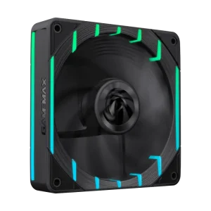 Кулер для корпуса GAMEMAX 120мм 3pin AURA (M/F)&4pin PWM Air Flow66.89 CFM Static Air Pressure2.62mm - H2ON Tornado T12 ARGB-R UA