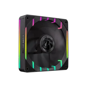 Кулер для корпуса GAMEMAX 120мм 3pin AURA (M/F)&4pin PWM Air Flow66.89 CFM Static Air Pressure2.62mm - H2ON Tornado T12 ARGB-R UA