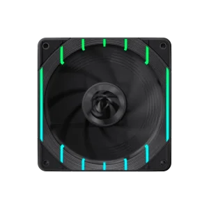 Кулер для корпуса GAMEMAX 120мм 3pin AURA (M/F)&4pin PWM Air Flow66.89 CFM Static Air Pressure2.62mm - H2ON Tornado T12 ARGB-R UA