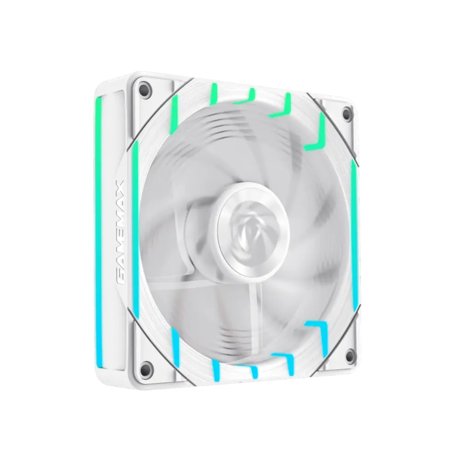 Кулер для корпуса GAMEMAX 120мм 3pin AURA (M/F)&4pin PWM Air Flow66.89 CFM Static Air Pressure2.62mm - H2ON Tornado T12 ARGB-RW UA