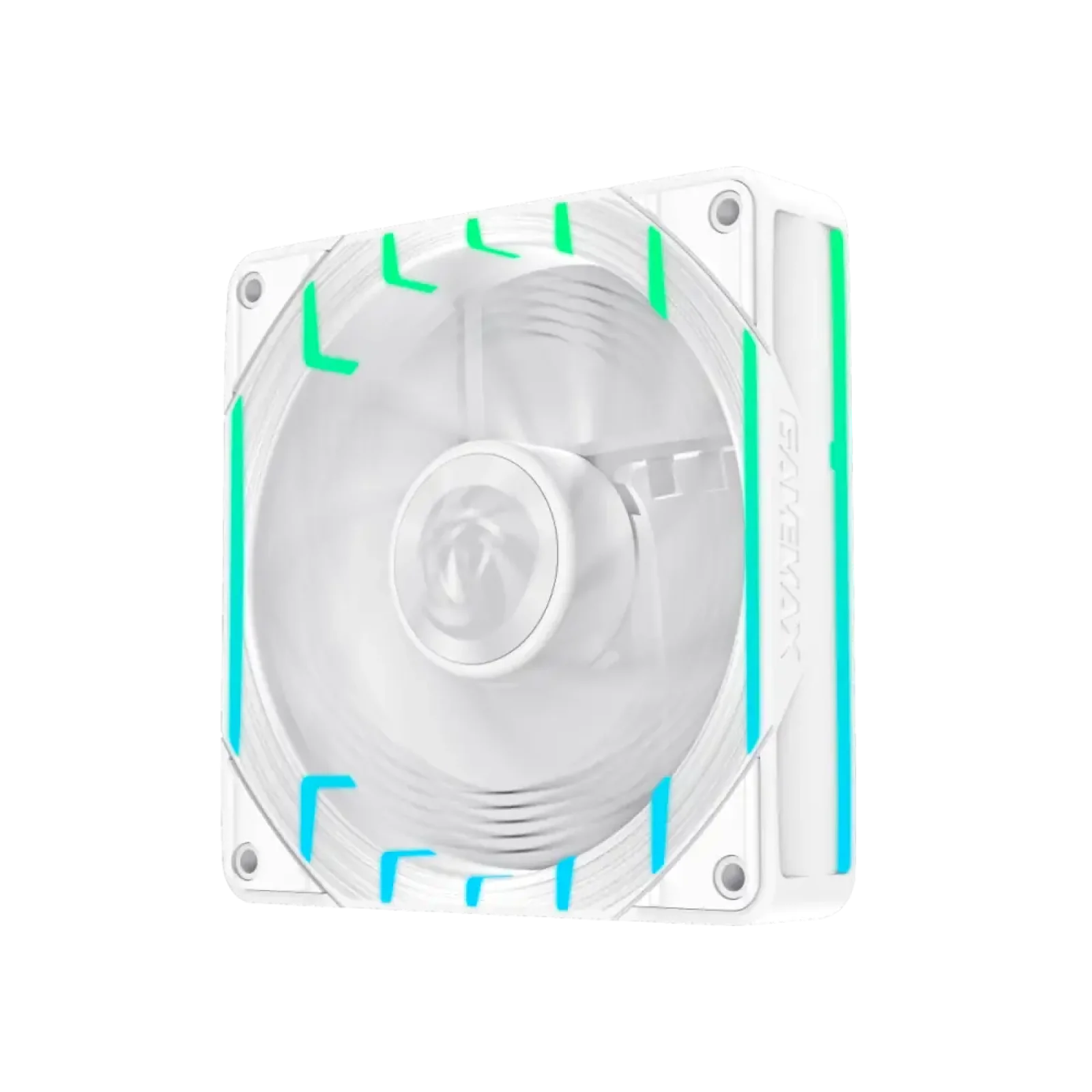 Кулер для корпуса GAMEMAX 120мм 3pin AURA (M/F)&4pin PWM Air Flow66.89 CFM Static Air Pressure2.62mm - H2ON Tornado T12 ARGB-RW UA