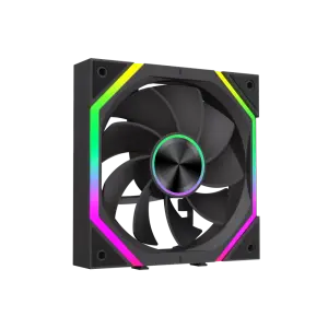 Кулер для корпуса GameMax FN12A-N2 Wireless Revers Black 3pcs (FN12A-N2 WL-R) UA